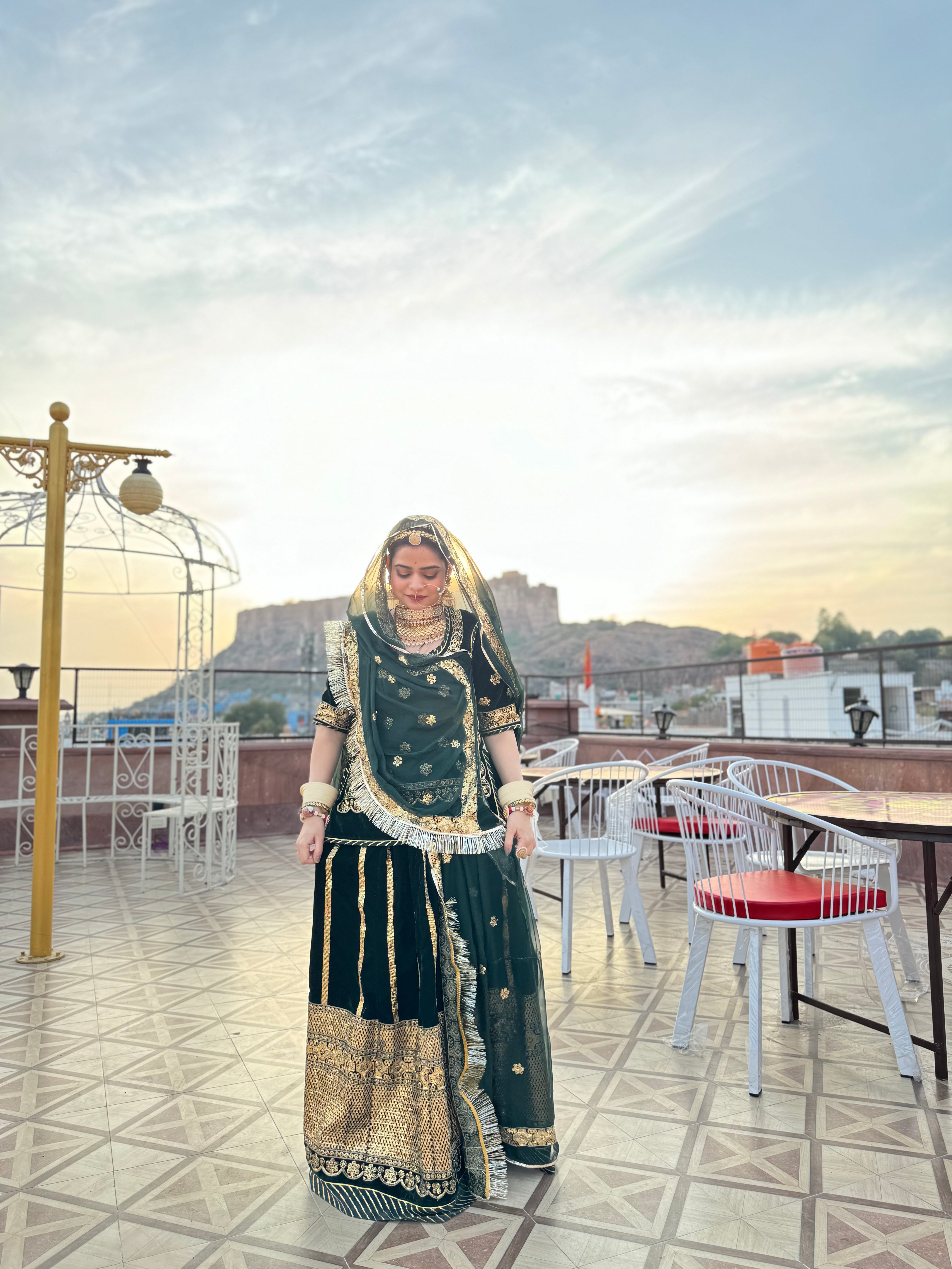 Regal Enigma - Velvet Poshak For The Discerning Soul