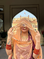 Rajwadi Roop - Satin Suit With Hamrahi Odhna