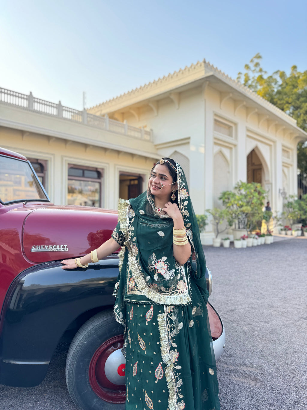 Emerald Royale - Rajputi Poshak