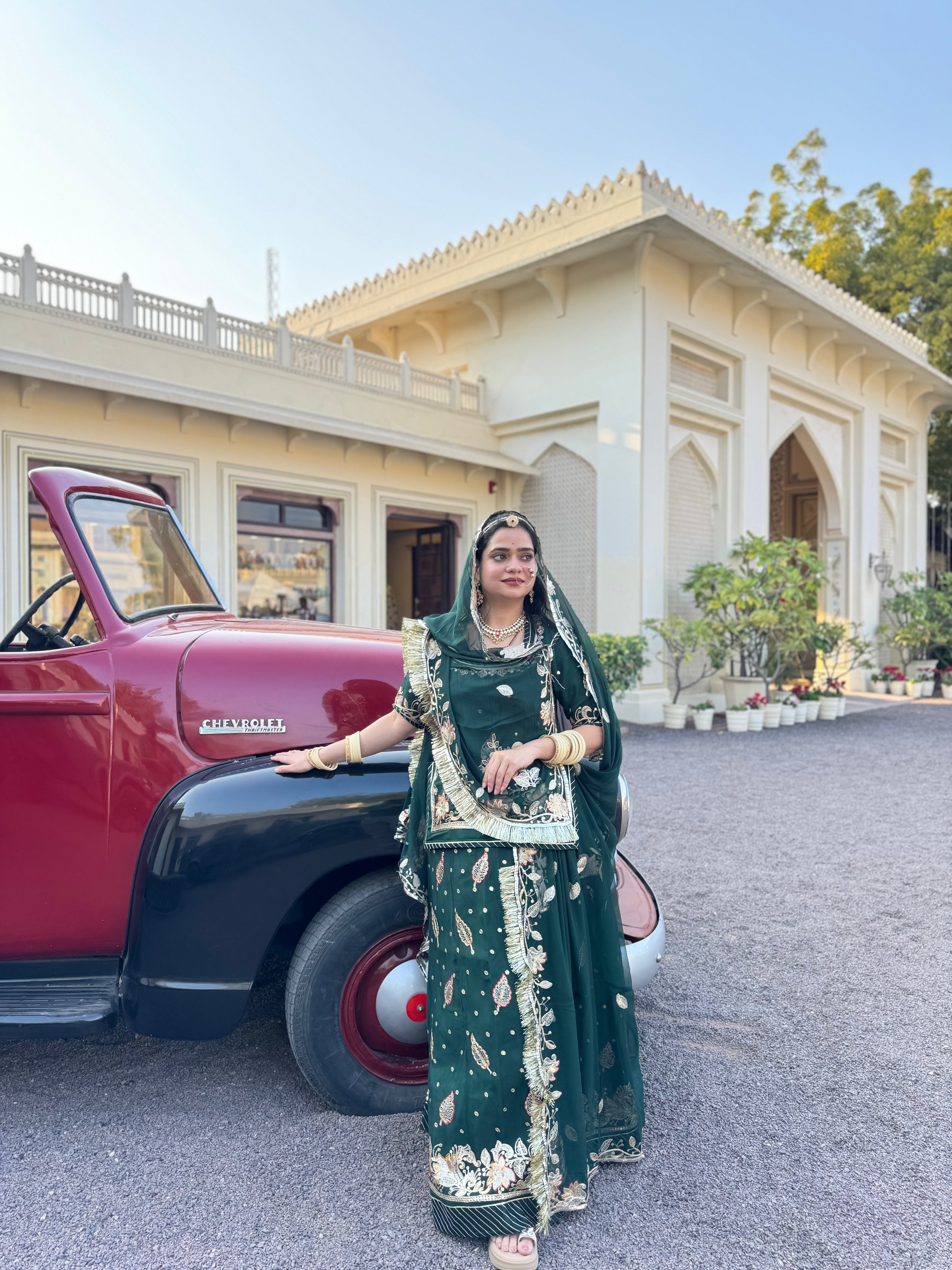 Emerald Royale - Rajputi Poshak