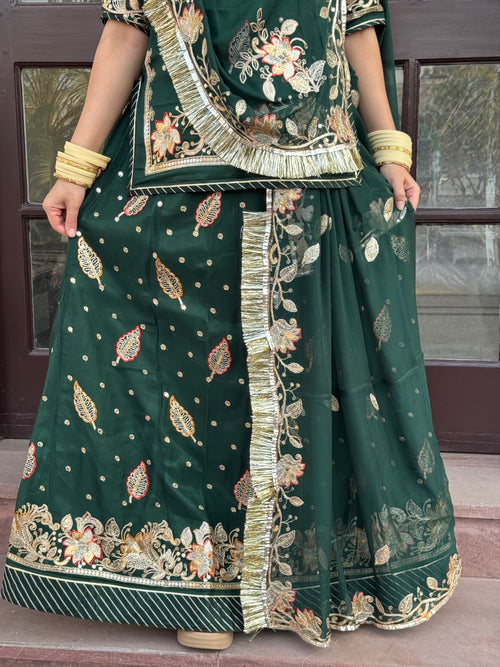 Emerald Royale - Rajputi Poshak