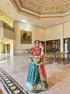 Royal Sheer - Net Suit With Hamrahi Odhna