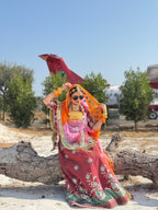 Aurora Radiance -  Shimmer Suit With Hamrahi Odhna