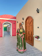 Celestia Luminous - Shimmer Suit With Hamrahi Odhna