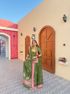 Celestia Luminous - Shimmer Suit With Hamrahi Odhna