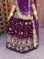 Bindani Merlot Mystique: A Velvet Poshak for the Discerning Soul