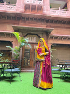 Vino Royale: Crafting an Exquisite Wine-Colored Fabric Poshak