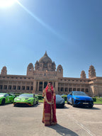 Regal Crimson Elegance: Maroon Satin Poshak