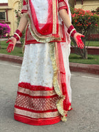 Rang Fagunia : Organza Poshak