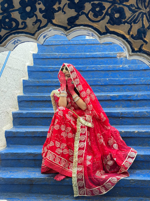 Raktraag - Hamrahi Fabric With Hamrahi Odhna