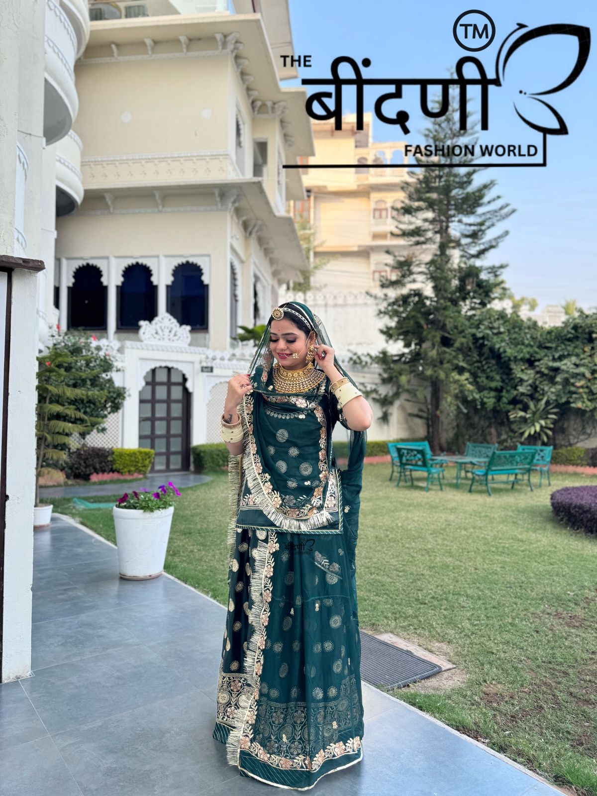 Shahzaadi : Satin Suit With Hamrahi Odhna